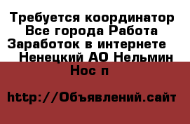 Требуется координатор - Все города Работа » Заработок в интернете   . Ненецкий АО,Нельмин Нос п.